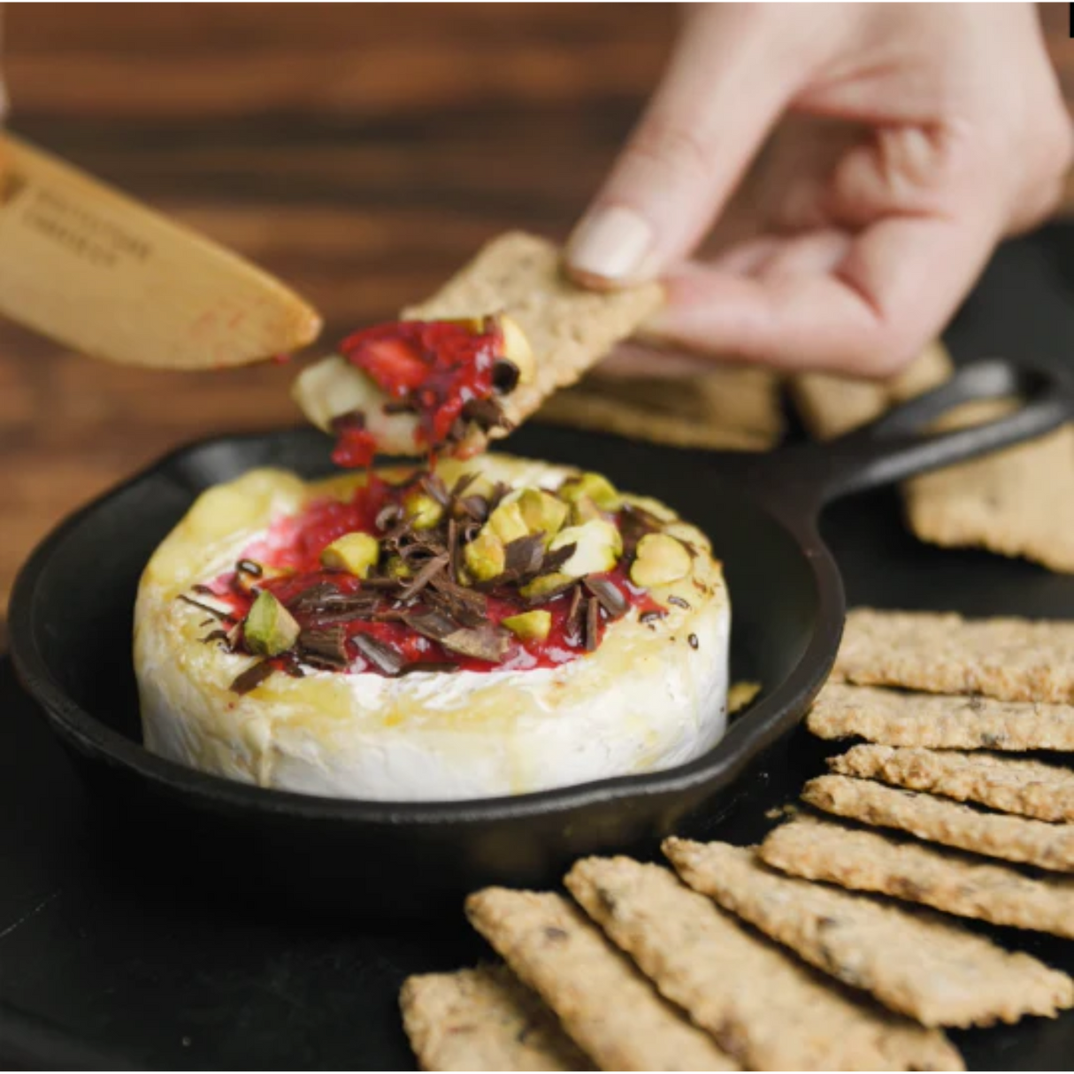 Whitestone Mt Domett Double Cream Brie  (Chilled, 125g) Best Before 31/7/2026