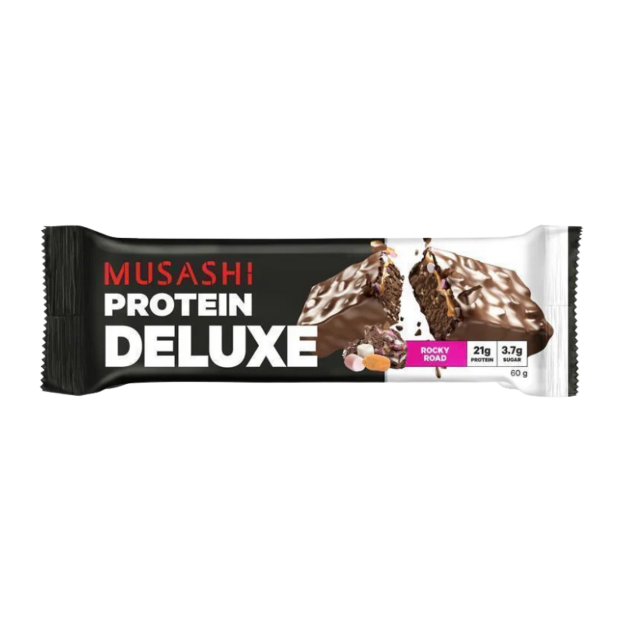 Musashi Deluxe Protein Bar (Rocky Road, 60g)