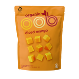 OOB Frozen Organic Sliced Mango (Frozen, 500g)