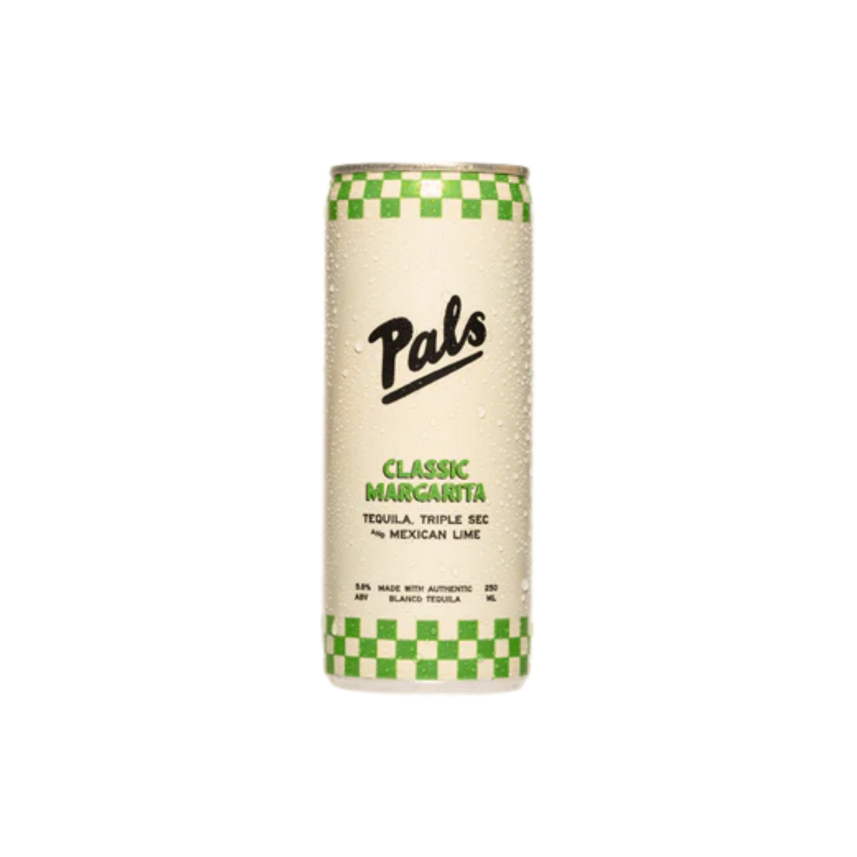 Pals Classic Margarita - Tequila, Triple Sec, and Mexican Lime (Alc. 5.8%,250ml)