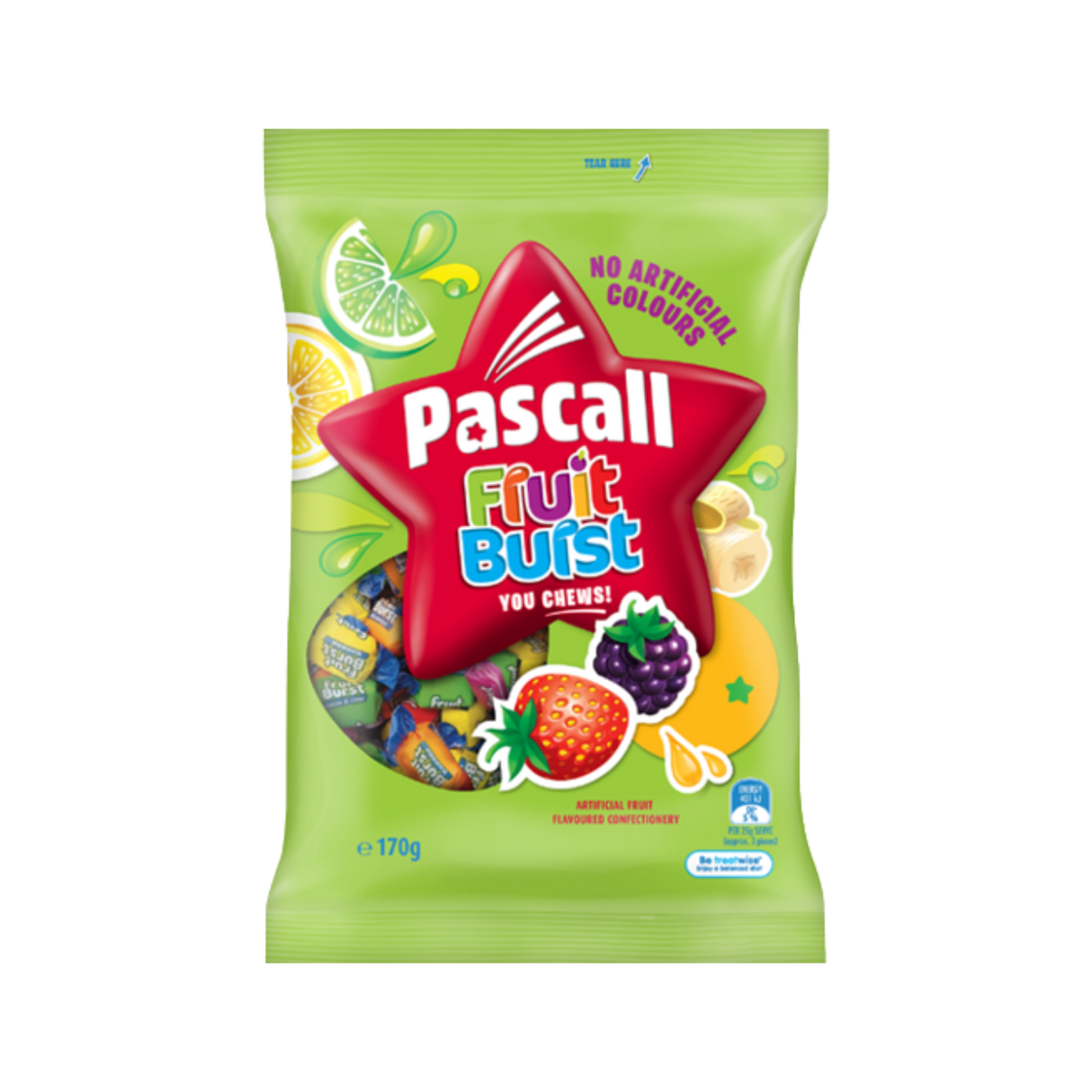 Pascall Fruit Burst (170g)