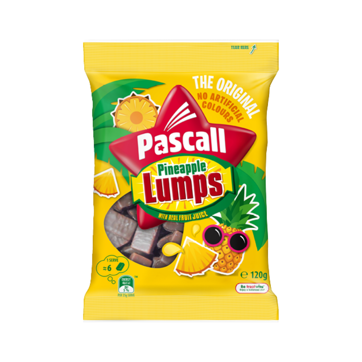 Pascall Chocolate Pineapple Lumps (120g)