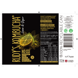 Rudy's Kombucha - Lemon & Ginger (330ml)