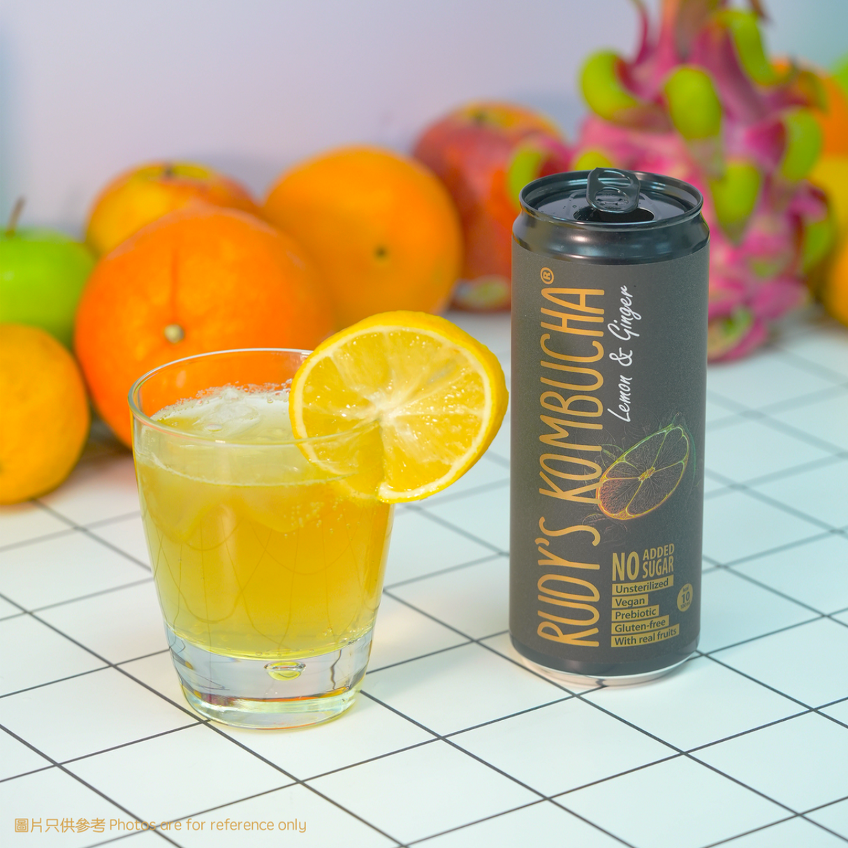 Rudy's Kombucha - Lemon & Ginger (330ml)