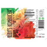 Rudy's Kombucha - Passion Fruit & Mango (330ml)
