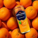 San Pellegrino Italian Sparkling Drinks (Orange flavor, 330ml)