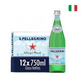 San Pellegrino Mineral Sparkling Water (Glass Bottle, 15 x 750ml)