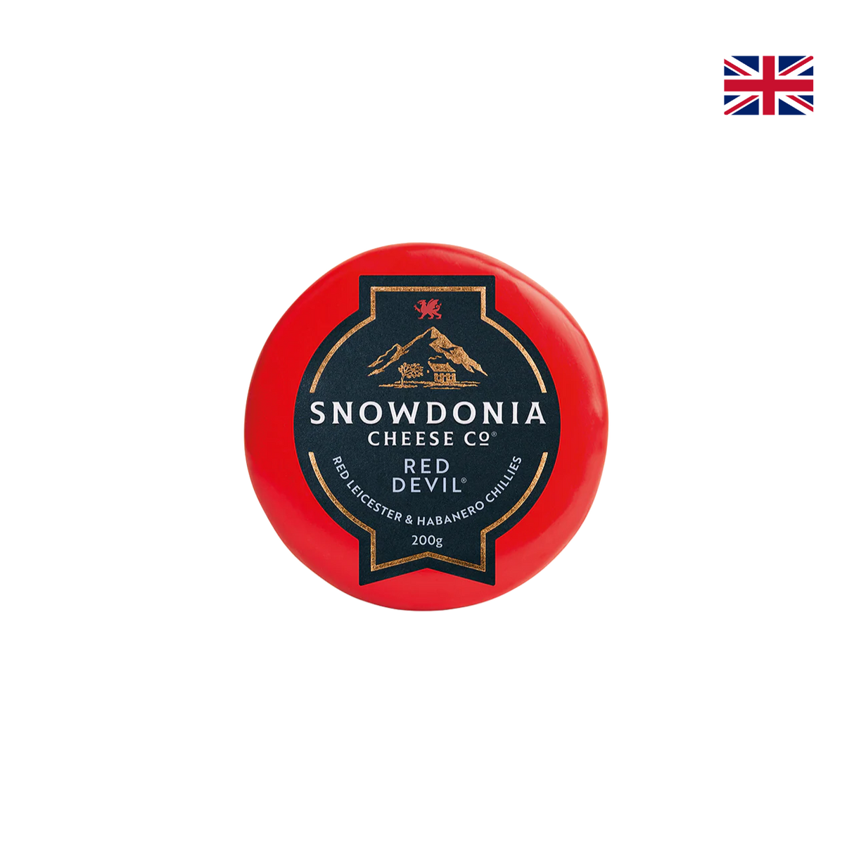 Snowdonia - Red Devil (Red Leicester Cheese with Chili, 200g)