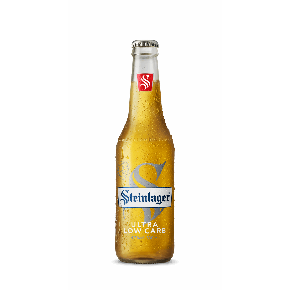 Steinlager - Ultra Low Carb Lager Beer (ABV4.2%, 330ml)