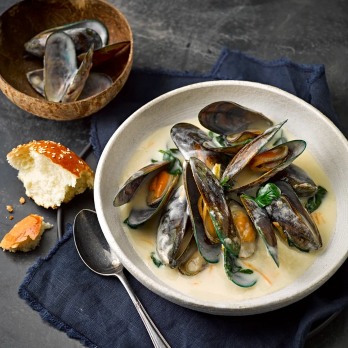 Omega Greenshell Mussel  (Frozen, Whole, 1kg)