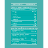 WAAVE FOCUS - Cordyceps, Lion’s Mane, Passion Fruit & Mango (250ml)
