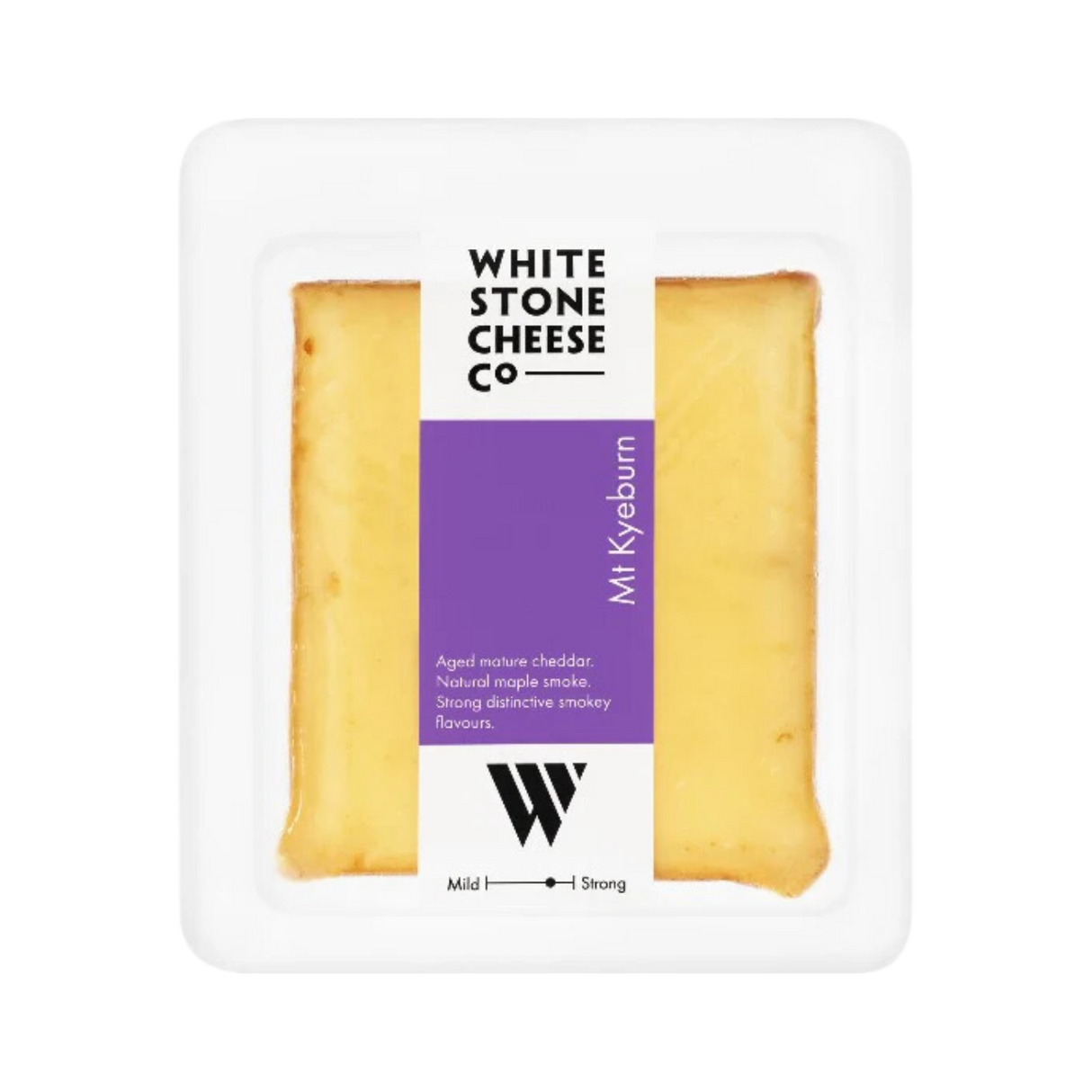 Whitestone Kyeburn Smoked Cheddar Cheese (Chilled, 100g) Best Before 3/2026