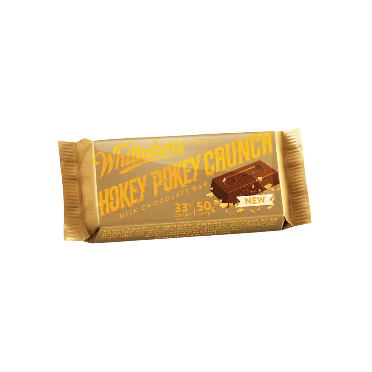 Whittaker's Hokey Pokey Crunch Slab (50g)