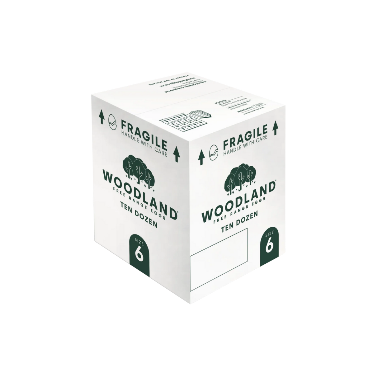 Woodland Eggs Free Range (Case, 120 Eggs - 6 x 20 Tray)