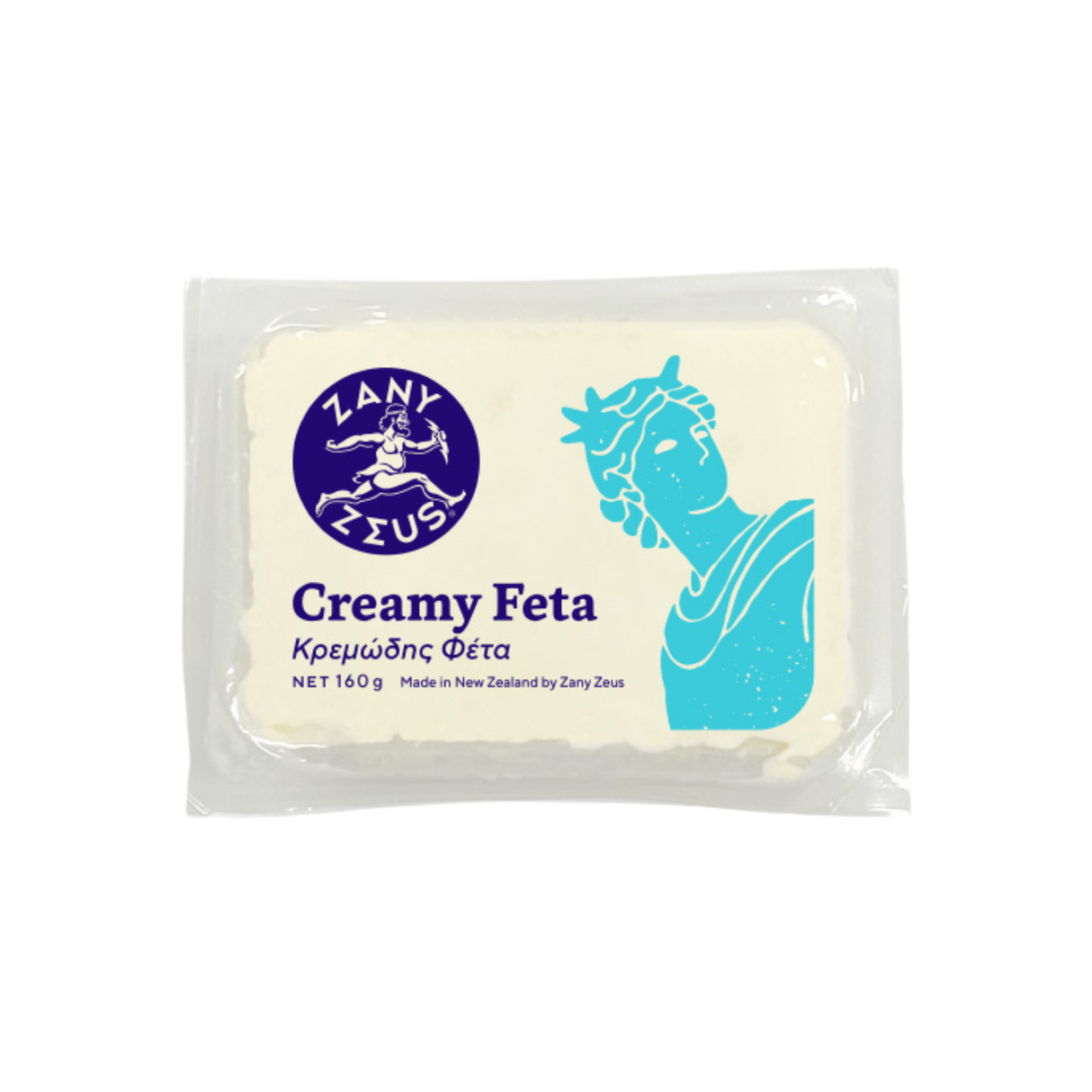 Zany Zeus Creamy Feta Cheese (160g)
