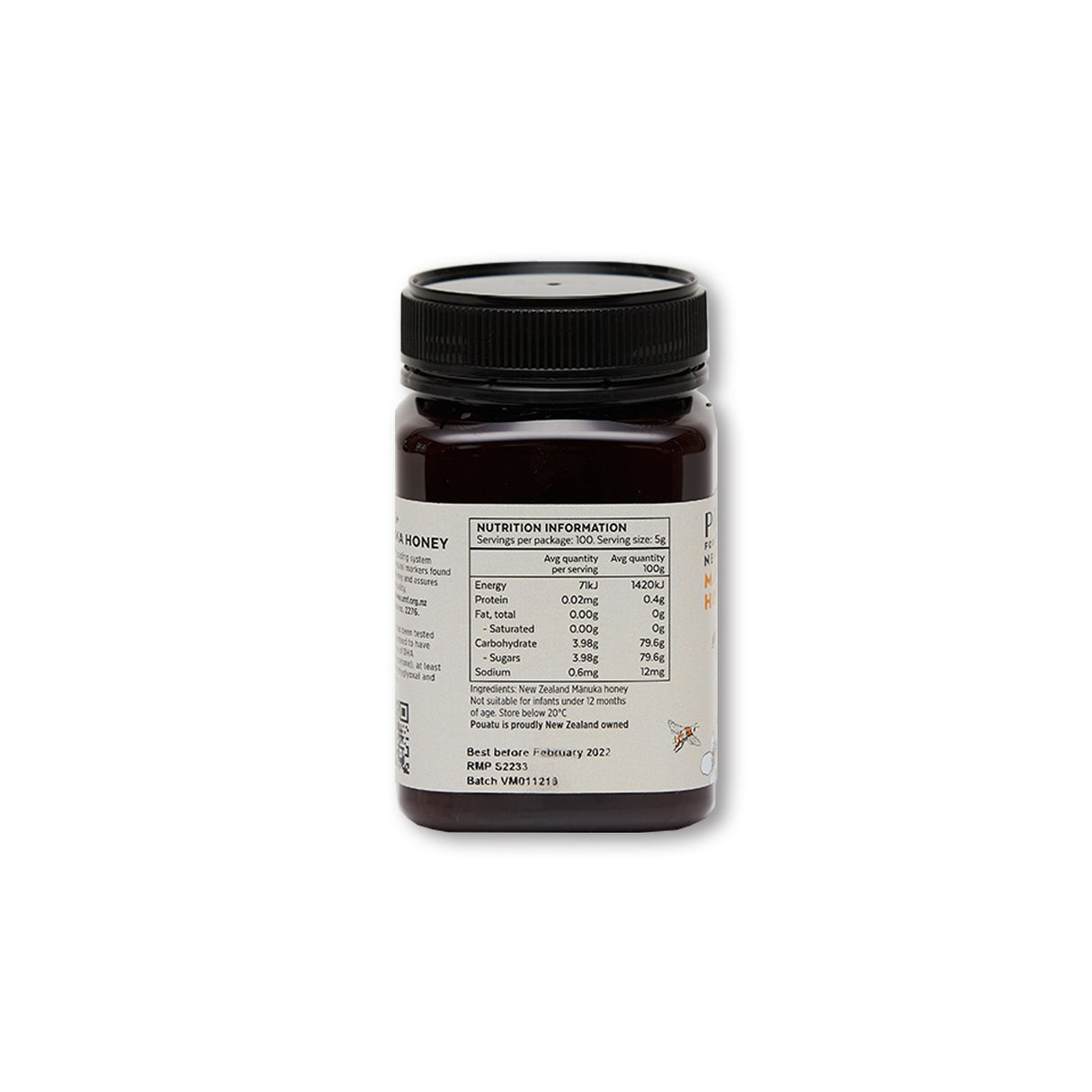 Pouatu Manuka Honey UMF 5+ (500g)