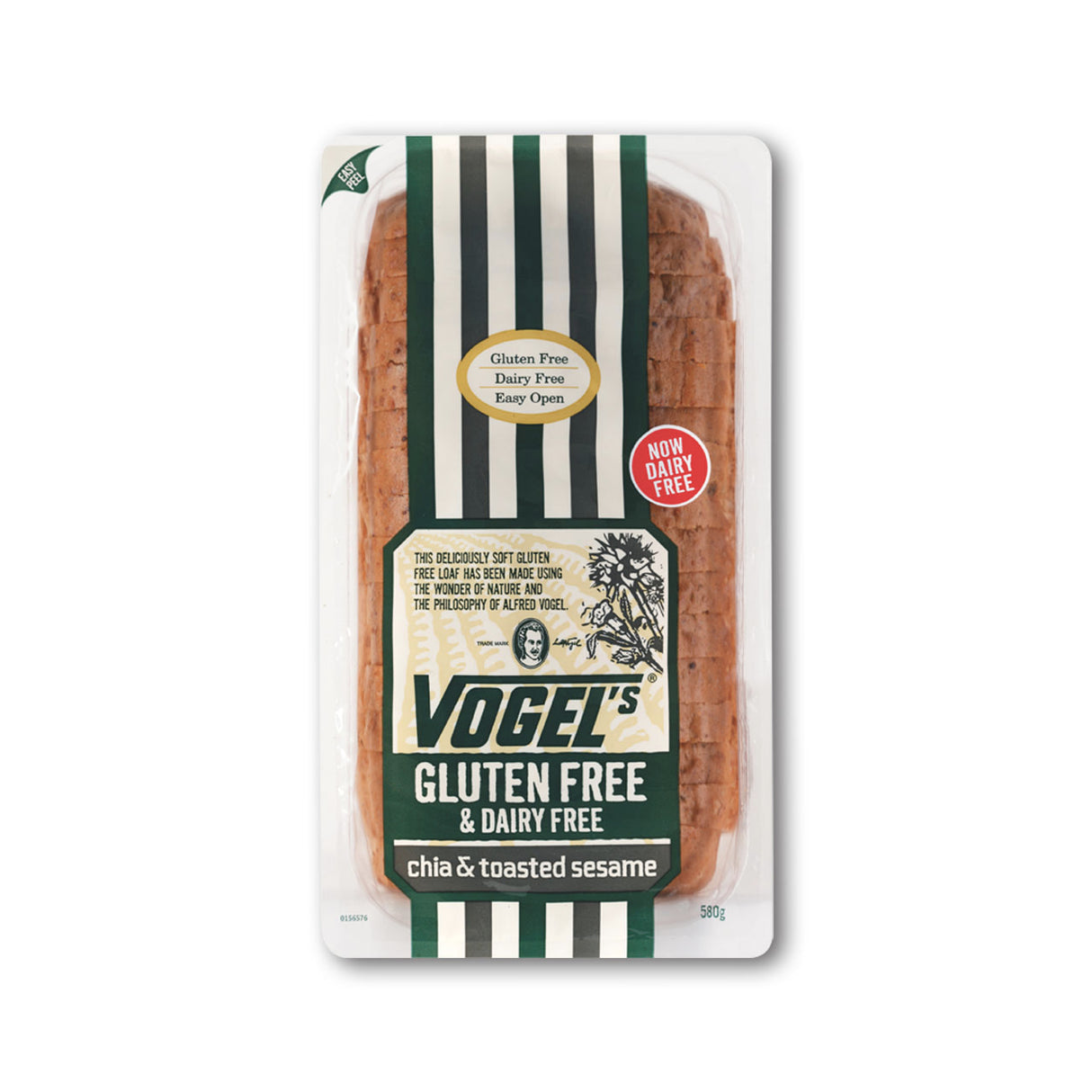 Vogel's Gluten & Dairy Free Wholemeal Bread (Frozen, 580g)